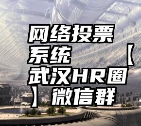 网络投票系统   【武汉HR圈】微信群