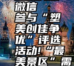 比赛网络投票买票微信   参与“塑美创佳争优”评选活动!“最美景区”需要您的投票!