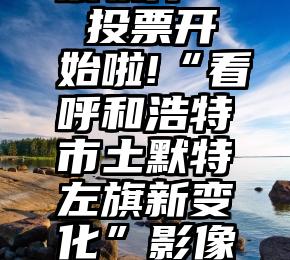 刷网上投票软件   投票开始啦!“看呼和浩特市土默特左旗新变化”影像作品征集评选活动