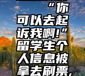 微信网页投票破解   “你可以去起诉我啊!”留学生个人信息被拿去刷票,家长与票贩子对...