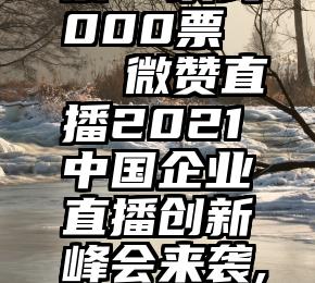 纯手工投票10块钱1000票   微赞直播2021中国企业直播创新峰会来袭,三大爆点全新升级