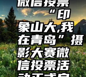 寝室文化微信投票   “印象山大,我在青岛”摄影大赛微信投票活动正式启动