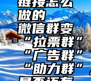 微信投票链接怎么做的   微信群变“拉票群”“广告群”“助力群”,是否还有必要存在