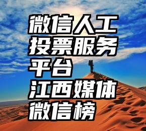 微信人工投票服务平台   江西媒体微信榜