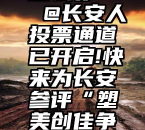 微信投票比别人少怎么办   @长安人投票通道已开启!快来为长安参评“塑美创佳争优”的个人(集体)投票吧!(二)