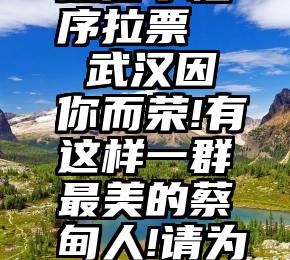 微信小程序拉票   武汉因你而荣!有这样一群最美的蔡甸人!请为他们点赞!