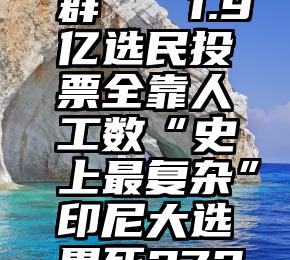 微信抢票群   1.9亿选民投票全靠人工数“史上最复杂”印尼大选累死272人