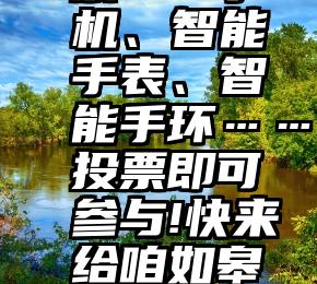 全国 投票   手机、智能手表、智能手环……投票即可参与!快来给咱如皋频道投票吧