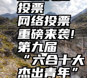 磐石投票微信关注投票   网络投票重磅来袭!第九届“六合十大杰出青年”等你来pick