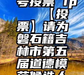 微信公众号投票 ip   【投票】请为磐石籍吉林市第五届道德模范候选人投票!