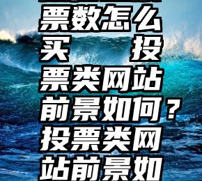 微信投票票数怎么买   投票类网站前景如何？投票类网站前景如何？