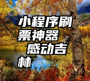 小程序刷票神器   感动吉林