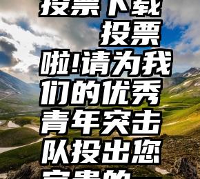 免费微信投票下载   投票啦!请为我们的优秀青年突击队投出您宝贵的一票!