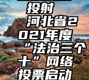 微信验证投票刷票 投射   河北省2021年度“法治三个十”网络投票启动请您投下宝贵一票