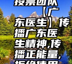 河南微信投票团队   【广东医生】传播广东医生精神,传播正能量,拒绝使用插件刷票!