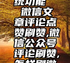 商河县微信投票系统功能   微信文章评论点赞刷赞,微信公众号评论刷赞,怎样刷微信阅读量呢