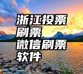 浙江投票刷票   微信刷票软件