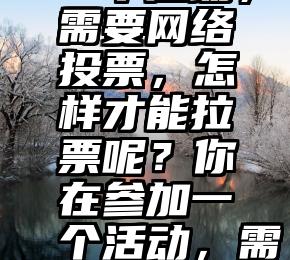 手机怎样投票   你在参加一个活动，需要网络投票，怎样才能拉票呢？你在参加一个活动，需要网络投票，怎样才能拉票呢？