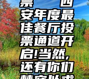 微信 免费 刷投票   西安年度最佳餐厅投票通道开启!当然,还有你们梦寐以求的饕餮试吃团!