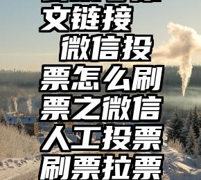 投票微信公众号原文链接   微信投票怎么刷票之微信人工投票刷票拉票是如何操作的