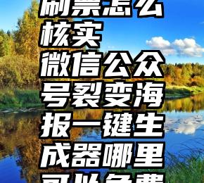 微信投票刷票怎么核实   微信公众号裂变海报一键生成器哪里可以免费试用