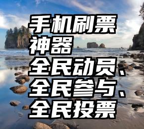 手机刷票神器   全民动员、全民参与、全民投票