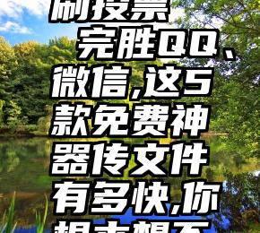 淘宝微信刷投票   完胜QQ、微信,这5款免费神器传文件有多快,你根本想不到!