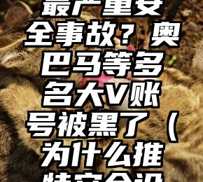 推特史上最严重安全事故？奥巴马等多名大V账号被黑了（为什么推特安全设置改不了）