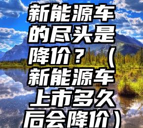 新能源车的尽头是降价？（新能源车上市多久后会降价）