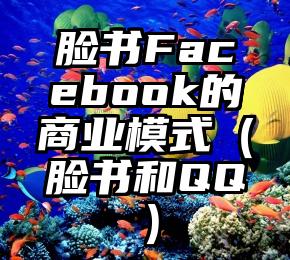 脸书Facebook的商业模式（脸书和QQ）