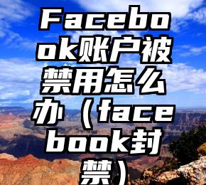 Facebook账户被禁用怎么办（facebook封禁）