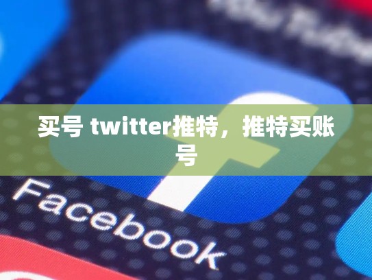 买号 twitter推特，推特买账号
