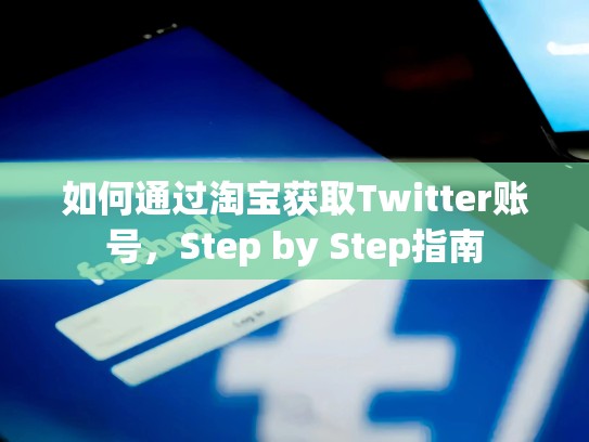如何通过淘宝获取Twitter账号，Step by Step指南