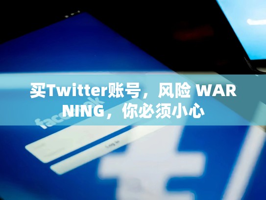 买Twitter账号，风险 WARNING，你必须小心