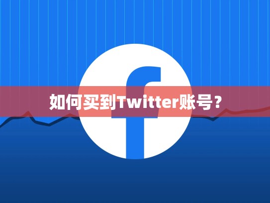 如何买到Twitter账号？