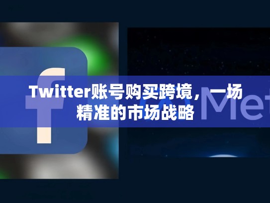 Twitter账号购买跨境，一场精准的市场战略