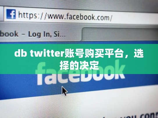 db twitter账号购买平台，选择的决定