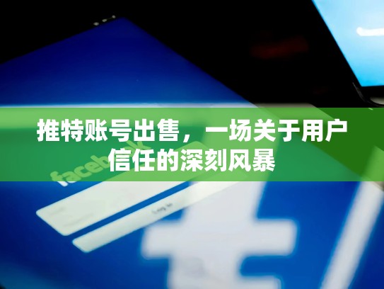 推特账号出售,一场关于用户信任的深刻风暴