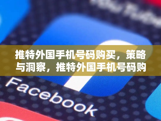 推特外国手机号码购买，策略与洞察，推特外国手机号码购买安全吗