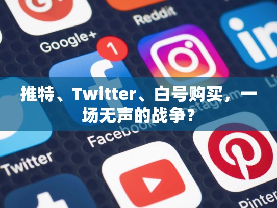 推特、Twitter、白号购买，一场无声的战争？