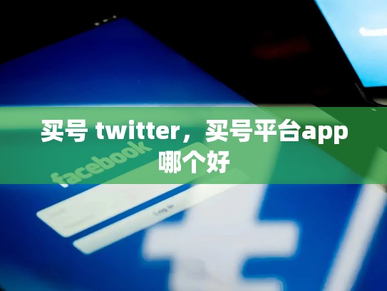 买号 twitter，买号平台app哪个好