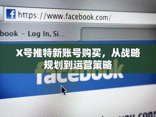 X号推特新账号购买，从战略规划到运营策略