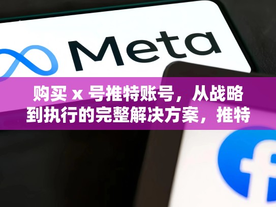 购买 x 号推特账号,从战略到执行的完整解决方案,推特 买号