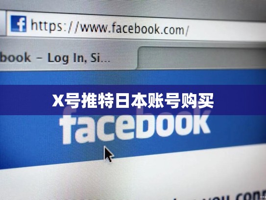 X号推特日本账号购买