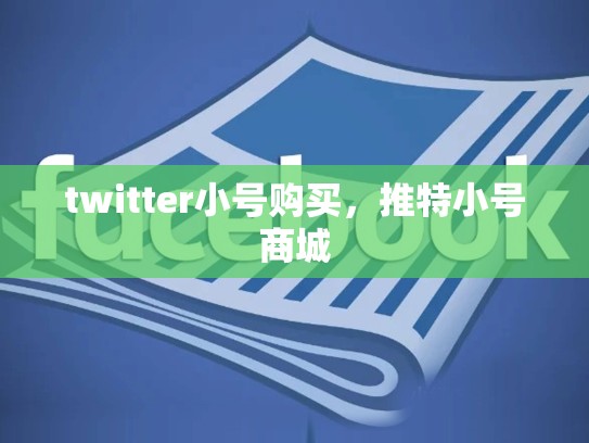 twitter小号购买，推特小号商城