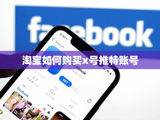 淘宝如何购买x号推特账号