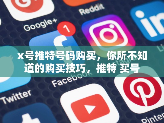 x号推特号码购买,你所不知道的购买技巧,推特 买号