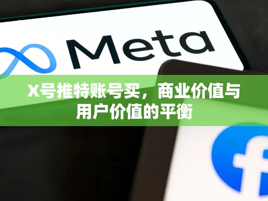 X号推特账号买,商业价值与用户价值的平衡