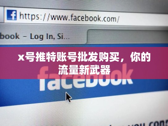 x号推特账号批发购买，你的流量新武器