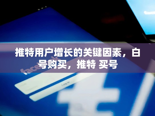 推特用户增长的关键因素，白号购买，推特 买号